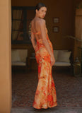 Carmen Maxi Dress Sunset Floral