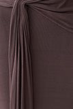 Cindylou Halter Knit Maxi Dress Peppercorn