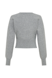 Ciaralee Cinched Waist Jumper Grey Marle