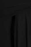 Saffina Black Bardot Neck Maxi Dress With Sash Detail