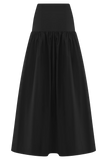 Autumn Maxi Skirt Black