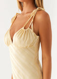 Remy Mini Dress Yellow