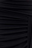 Calandra Slinky Maxi Skirt Black
