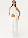 Eirlys Maxi Skirt White