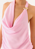 Anuhea Cowl Top Pink