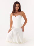 Ruben Maxi Dress White