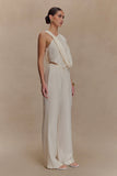 Violeta Straight Leg Pant Ivory