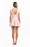 Effie Pink Floral Mini Dress