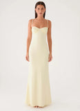 Vamonos Maxi Dress Yellow