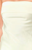 Annie Cream Strapless Mini Dress