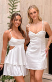 Bianca White Mini Dress