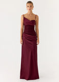 Eternal Energy Maxi Dress Merlot