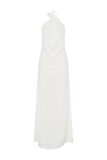 Rosalia Cowl Neck Maxi Dress White