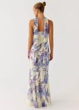 Under The Pagoda Maxi Dress Violet Blossom