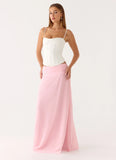 Natalya Maxi Skirt Pink