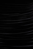 Chrissy Black Velvet Square Neck Midi Dress With Mesh Sleeves And Ruched Detailing