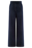 Rayne Wide Leg Denim Jeans Indigo Blue