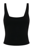 Blanca Stretch Crepe Cami Top Black
