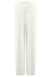 Penelope Pleated High Waisted Pants Ivory