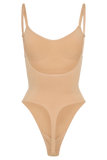 Alyssa Backless Shapewear Bodysuit Beige