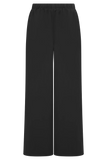 Campbell Cotton Wide Leg Pants Black