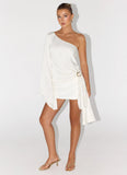 Statement Hour One Shoulder Top Ivory
