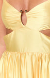 Felicitie Yellow Maxi Dress