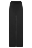 Ramona Modal Straight Leg Pant Black