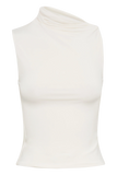 Hadleigh Sleeveless Slinky Top Ivory