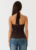 Lorenza Halter Top Chocolate Torte