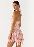 Khrysta Mini Dress Porcelain Rose