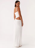 Jocelyn Maxi Dress White Crochet