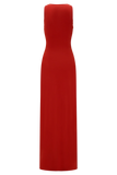 Kaiden Slinky Beaded Maxi Dress Desert Red