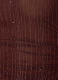 Sparkling Night Maxi Skirt Chocolate