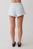 Josephine Cotton Shorts With Waistbands Ice Blue