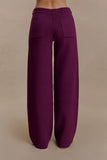 Lauren Knit Trouser Plum