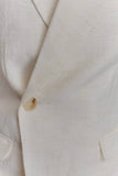Jameson Cinched Linen Blazer Oat Marle