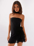 Bad Habits Mini Dress Black