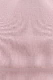 Angelika Twist Front Knit Top Baby Pink
