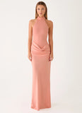 Kiyah Maxi Dress Peach