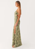 Alouette Maxi Dress Jade Fern