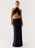 Elisabetta Maxi Skirt Black