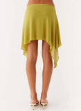 Lustra Mini Skirt Lime