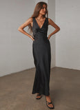 Loren Midi Dress Black