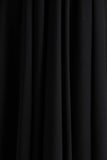 Alison Black Square Neck A Line Midi Dress
