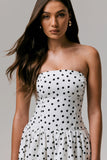 Triumph Polka Dot Bandeau Midi Dress