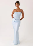 Peasella Maxi Dress Blue