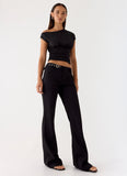 Anaiis Low Rise Pant Black