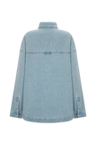 Lioda Oversized Denim Shirt 80S Blue