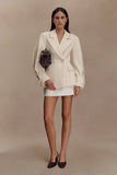 Wesley Structured Blazer Buttercream